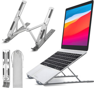 Tygot Laptop Stand 7 Adjustable Levels, Portable, Aluminium Laptops & Macbooks Holder Laptop Stand