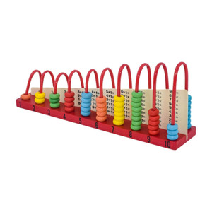 gugan toys Wooden Calculation Shelf Abacus Maths Learning Educational Kit Toy for Kids 3+