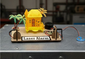 ERHIndia Laser Based Security Alarm Working Model Science Project STEM ...