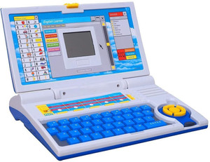 MY KAFERS Educational Laptop Computer Toy with Mouse for Kids