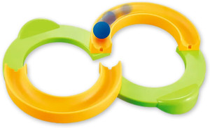 Kids Mandi 8 Shape Infinity Loop Interaction Creative Track Toy with 2 Bouncing Ball