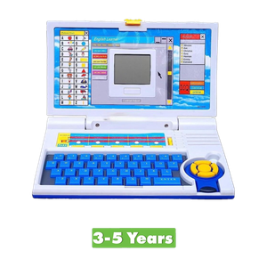 KOBBET ABC Learner Educational Laptop Computer Toy with Mouse for Kids Above 3 Years