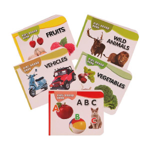 HOMESHOPEEZ Early Educational Learning Kids Board Books Pre School Primary Baby Books 1+ .