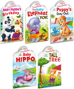 GO WOO Set Of 5 Story Books | Baby Animals Series