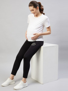 BLINKIN Relaxed Women Black Trousers