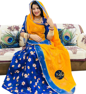 Man Fashion Embroidered Semi Stitched Rajasthani Poshak