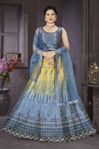 ETHNICTREE Printed Stitched Lehenga Choli