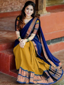 Harshiv Textile Embellished Semi Stitched Lehenga Choli