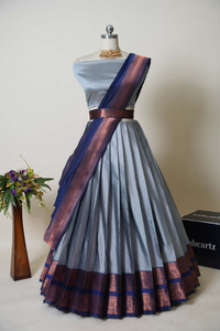 Fabcartz Self Design Semi Stitched Lehenga Choli