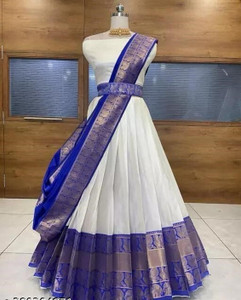 Harshiv Textile Self Design Semi Stitched Lehenga Choli