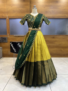 Payu Self Design Semi Stitched Lehenga Choli
