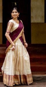 Harshiv Textile Self Design Semi Stitched Lehenga Choli