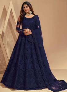 Udbhav Export Embroidered Semi Stitched Lehenga Choli