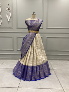 Payu Self Design Semi Stitched Lehenga Choli