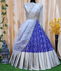 SHREE CREATION Embroidered, Self Design Semi Stitched Lehenga Choli