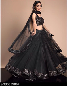 RADHEYI Solid Semi Stitched Lehenga Choli