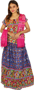 TAVAN Self Design Semi Stitched Lehenga Choli