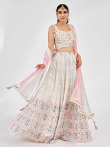 Tasrika Digital Print Semi Stitched Lehenga Choli
