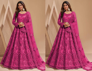 Udbhav Export Embellished Semi Stitched Lehenga Choli