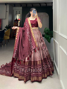Mylofy Printed Semi Stitched Lehenga Choli