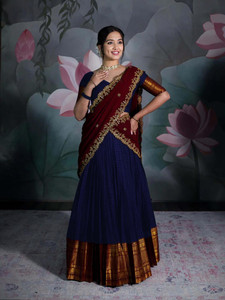 Fabcartz Self Design Semi Stitched Lehenga Choli