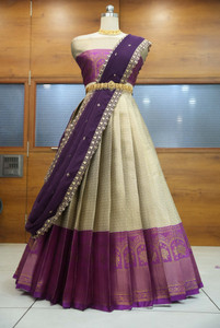 MR Y Self Design Semi Stitched Lehenga Choli