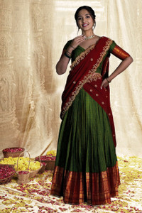 Kedar Fab Self Design Semi Stitched Lehenga Choli