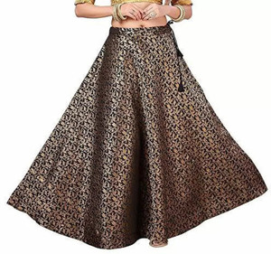 BALAAD CREATION Self Design Semi Stitched Lehenga Skirt