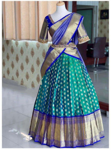 JAIMIT FASHION Embroidered, Printed Semi Stitched Lehenga Choli