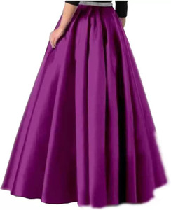 BALAAD CREATION Solid, Embellished, Self Design Semi Stitched Lehenga Skirt