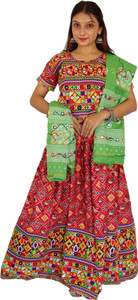 TAVAN Embroidered Semi Stitched Lehenga Choli