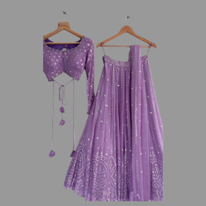 HummerTex Self Design Semi Stitched Lehenga Choli