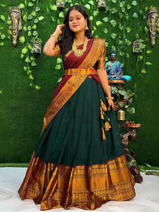 SHREE CREATION Woven Bollywood Art Silk Saree