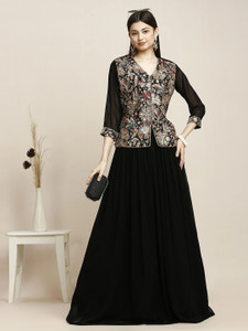 Madhuram Textiles Embroidered Stitched Lehenga & Kurta