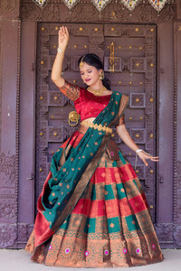 Payu Self Design Semi Stitched Lehenga Choli