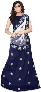 PMD Fashion Embroidered Semi Stitched Lehenga Choli
