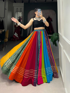 Runaya Nx Embroidered Semi Stitched Lehenga Choli