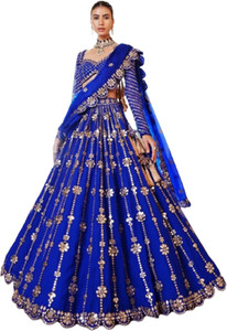 IYALAFAB Self Design Semi Stitched Lehenga Choli