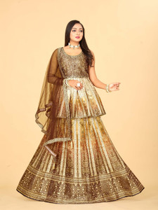ETHNICTREE Printed Stitched Lehenga Choli