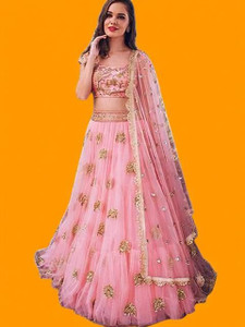 FULPARI Embroidered Semi Stitched Lehenga Choli
