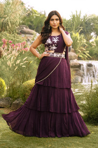 CHHELAJI Self Design Stitched Lehenga Choli