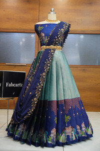 MR Y Self Design Semi Stitched Lehenga Choli