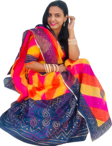 Man Fashion Embroidered Semi Stitched Rajasthani Poshak