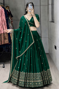 Kedar Fab Embroidered Semi Stitched Lehenga Choli