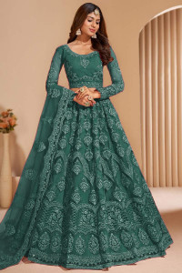 Udbhav Export Embroidered Semi Stitched Lehenga Choli