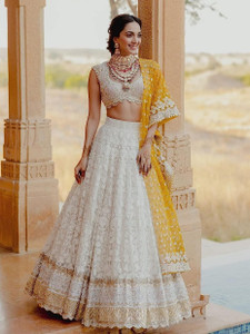 Tasrika Embroidered Semi Stitched Lehenga Choli