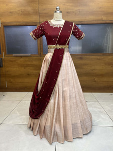Payu Self Design Semi Stitched Lehenga Choli