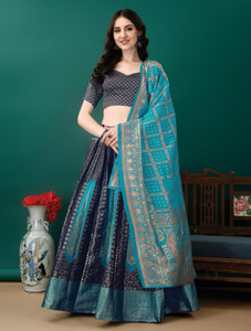 Harshiv Textile Self Design Semi Stitched Lehenga Choli