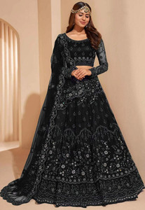 FULPARI Embroidered Semi Stitched Lehenga Choli