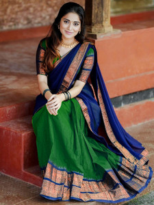 R K INFINITIVE Solid Semi Stitched Lehenga Choli